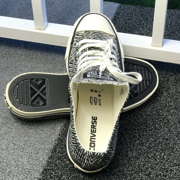 NWT Converse Ctas OX Black/Egret W AUTHENTIC - Picture 4 of 8